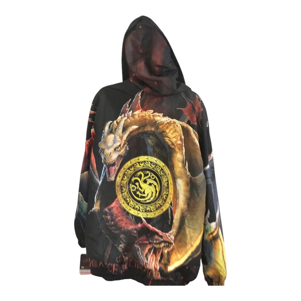 Members Only Game of Thrones House of the Dragon hooded parka jacket size XL new